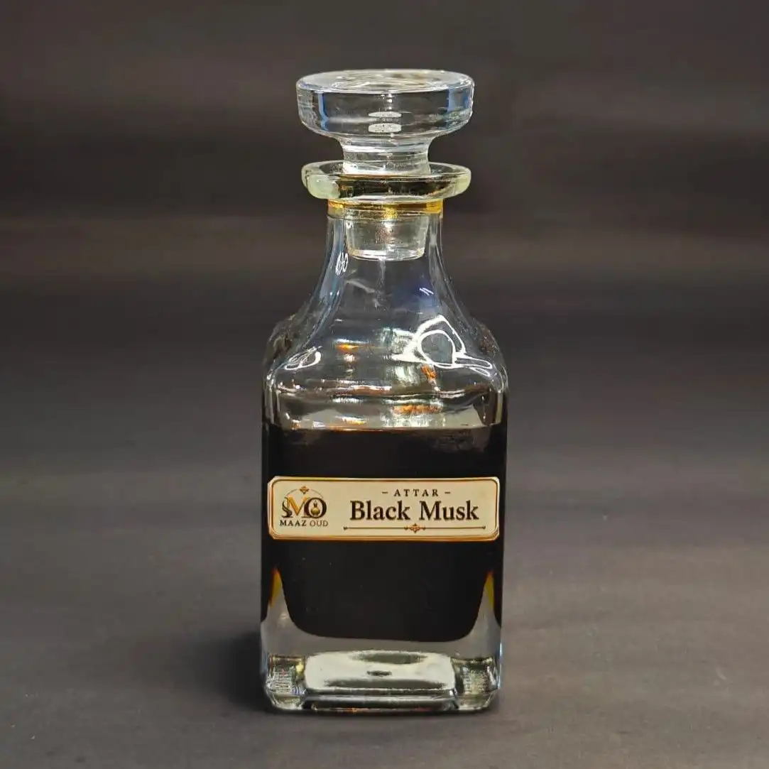 maazoud black musk container bottle 3