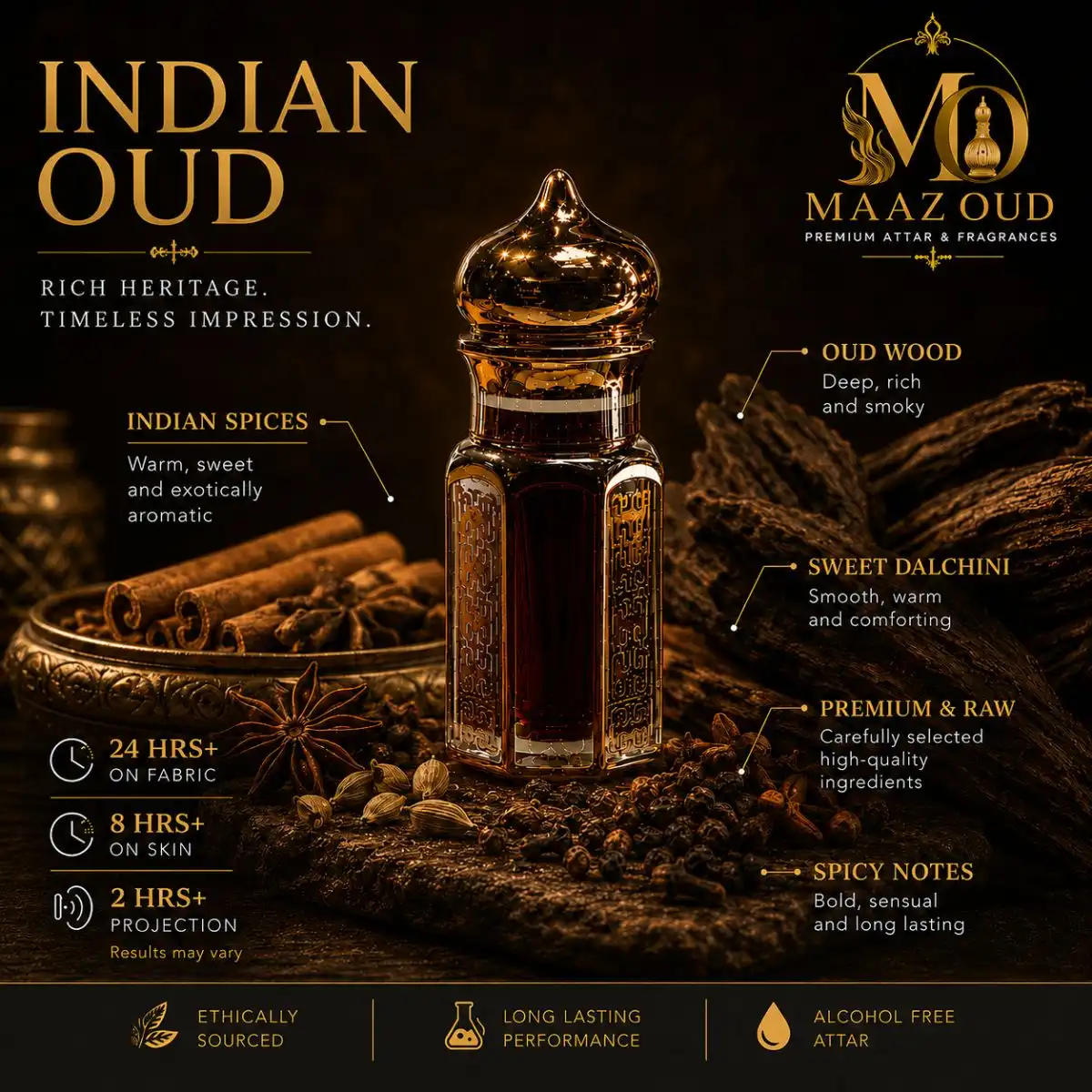 maazoud indian oud